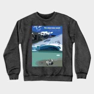 8ts Wedgemount Glacier, Vancouver Crewneck Sweatshirt